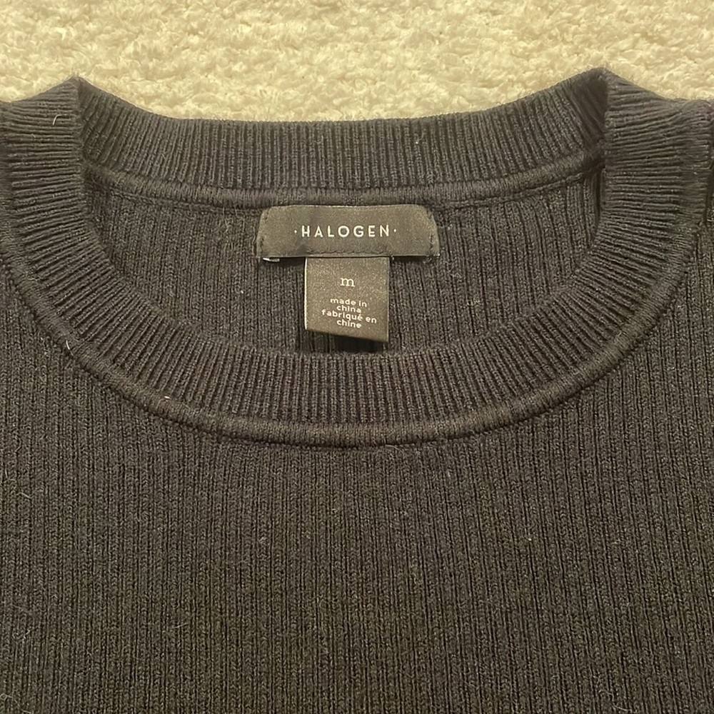 Halogen Ribbed Sweater - Picture 2 of 5